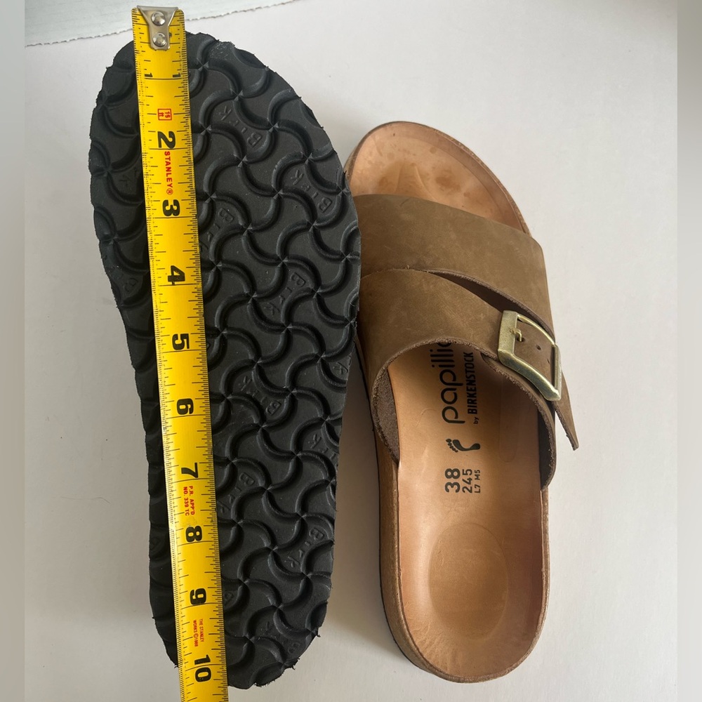 Papillio by Birkenstock Almina in Dark Tea Size 38 - Picture 10 of 12